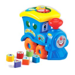 Puzzle Baby pentru cei mici Locomotivă, 30 cm