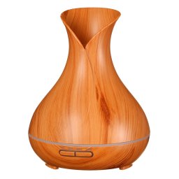 Difuzor arome Sixtol Vulcan, lemn deschis, 350 ml, maro