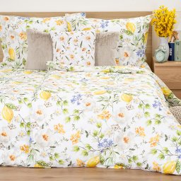 Lenjerie de pat din bumbac 4Home Lemon Delight, 140 x 200 cm, 70 x 90 cm