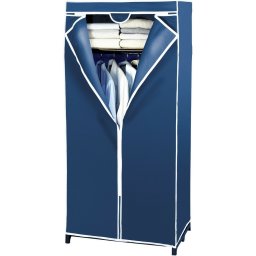 Wenko Dulap pliabil din material textil reciclat cu raft Air, 160 x 50 x 75 cm