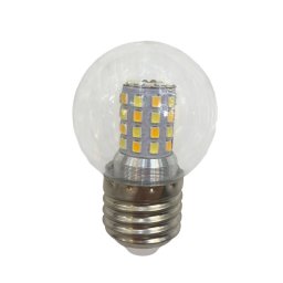 Bec Led E27, 3 Tipuri De Lumina, Sticla Transparenta