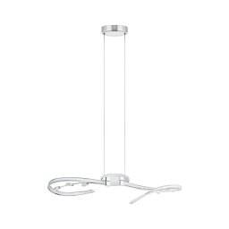 Eglo 97488 - Candelabru LED cu cristale pe cablu VALLEMARE 1 2xLED/8W/230V