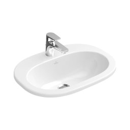 Villeroy & Boch O.NOVO - Lavoar încastrat 56 x 41 cm, ceramică, alb (416156R1)