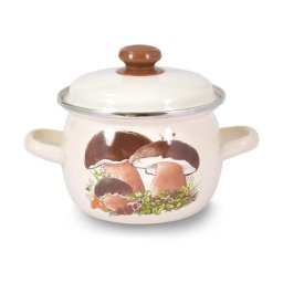 Oală TORO cu capac, 5 l – model cu ciuperci