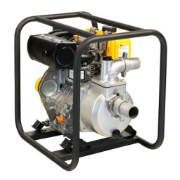 Motopompa 2 toli ProGARDEN PD20, maxim 22 mc/ora, inaltime refulare 15 m, diesel, putere 4.5 cp