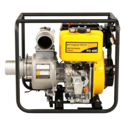Motopompa 4 toli ProGARDEN PD40E, maxim 40 mc/ora, inaltime refulare 16 m, diesel, putere 8.6 cp, pornire electrica