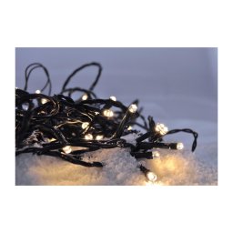 Solight 1V53-WW - Ghirlandă de Crăciun LED 50 LED-uri / 8 funcții / 3x AA / 8 m / IP44 / alb cald
