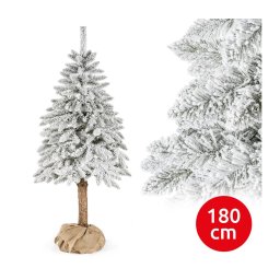 Pom de Crăciun pe trunchi NATURAL WITH SNOW 180 cm molid