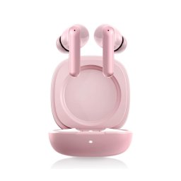 Niceboy Pins 4 PRO - Căști wireless cu ANC, 380 mAh + 2x 35 mAh, IP54, roz