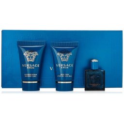 Versace Eros Set cadou pentru bărbați EDT 50 ml + 50 ml gel de duș + 50 ml balsam după ras