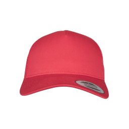 5-Panel Retro Trucker Cap Red