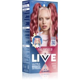 Schwarzkopf LIVE Ultra Brights or Pastel vopsea de păr semipermanentă culoare 025 Dusty Rose 1 buc