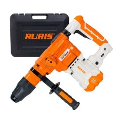 Ruris - RMX10042 - Rotopercutor SDS-Max, 1600 W, 10 J, valiza plastic, accesorii