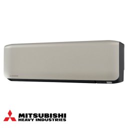Aparat de aer conditionat inverter Mitsubishi Heavy Industries SRK25ZS-WFT + SRC25ZS-W, 9000 BTU, 20 m², A+++/A++, R-32, Bej