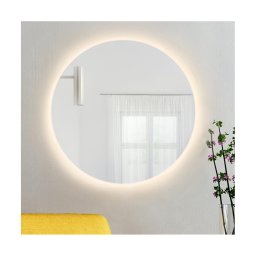 Baltica Design - Oglindă de baie BRIGHT cu iluminare LED integrată, 15W/230V, 3000K, Ø 80 cm, IP65