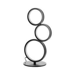 Lampă de birou LED RINGS ONLI, 17W, 230V, 4000K, 37 cm, neagră