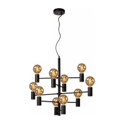 Lucide 21421/10/30 - Lustru suspendat pe cablu LEANNE 10xE27/40W/230V