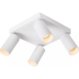 Lucide 09939/14/31 - Plafonieră cu spoturi CLUBS 4xGU10/40W/230V albă