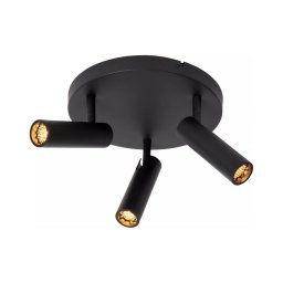 Lucide 22974/13/30 - Spot GRADO 3xGU10/12W/230V, negru