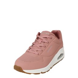 SKECHERS Sneaker low 'Uno Stand On Air' roz pal / argintiu