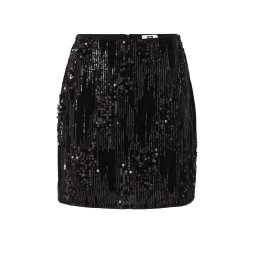 WE Fashion Fustă negru