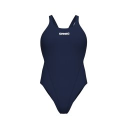 ARENA Costum de baie întreg 'SWIM TECH SOLID' bleumarin / alb