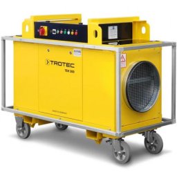 TEH 300 incalzitor electric industrial Trotec , putere 80 kW , flux de aer 6000 m³/h , alimentare 400 V, diametru evacuare aer 45 cm