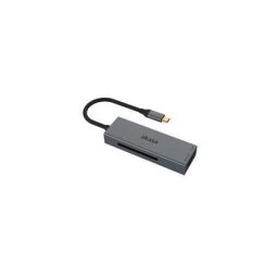 Card reader Akasa USB 3.2 Gen1 Type-C 3-in-1 Card Reader - silber