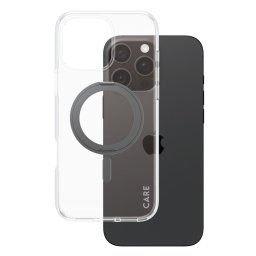 Husa CARE by PanzerGlass Feature Case Transp. BK MagSafe iP 16 Pro Max