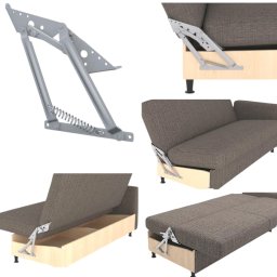 Mecanism VG Click-Clack cu Arc pentru canapea