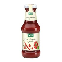 Sos Chili-Paprika fara Gluten Eco 250ml Byodo