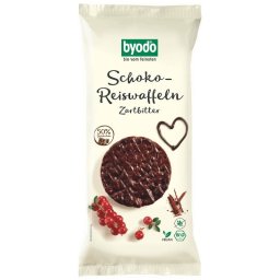 Rondele de Orez cu Ciocolata Amaruie Eco 65g Byodo