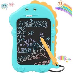 Tabla LCD pentru copii, colorata, magnetica, reutilizabila, jucarie educativa pentru scris si desen, 8.5 inch, pentru copii 3-6 ani, baieti si fete