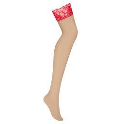 Obsessive Matildea Stockings Red S/M