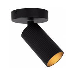 Lucide 09939/01/30 - Aplica de perete cu spot CLUBS 1xGU10/40W/230V, negru