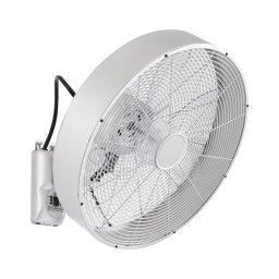 ZEVENTI - Ventilator de perete FANNY, 50 W / 230 V, crom mat, cu telecomandă