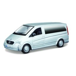 Macheta masinuta bburago scara 1/32 mercedes benz vito argintiu 43100-43028
