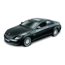 Macheta masinuta bburago 1:32 mercedes benz cl-550 negru metalic, 43032