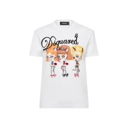 DSQUARED T-Shirt S72GD0601D20020 100 white