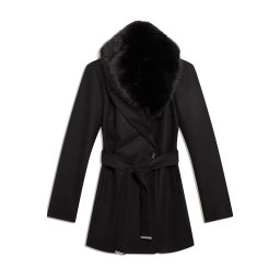 TED BAKER Palton Toroja Faux Fured Short 281818 black