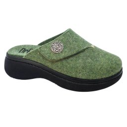 Papuci de casa Dr Feet 21008 verde - dama