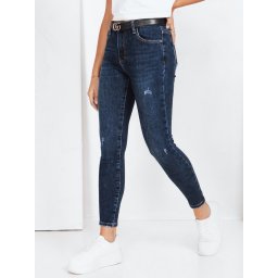 Blugi skinny de damă, granat