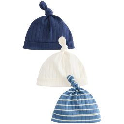 Next Căciulă azuriu / albastru închis / alb