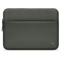 Husa Husă laptop Tech-Protect Sleeve pentru 13-14 inch, design slim, verde army