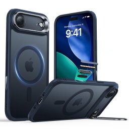 Husa Husa pentru iPhone 17 Air - ESR Classic Hybrid HaloLock Kickstand - Frosted Blue