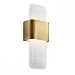 Aplica Serene KL-SERENE-LED-W-NBR,16W LED, H43,2cm, alamă