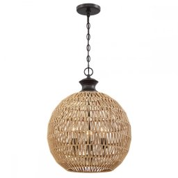 Pendul Casablanca QZ-CASABLANCA-3P-PBZ, 3xE27, D46,5cm