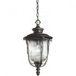 Pendul terasa Luverne, bronz, D-23cm, H-44cm, H=50-168cm, 1x150W-E27, IP23, KL-LUVERNE8-M