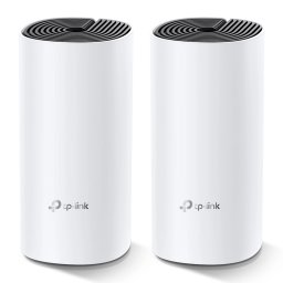 TP-Link Deco M4(2-pack) Bandă dublă (2.4 GHz/ 5 GHz) Wi-Fi 5 (802.11ac) Alb Intern