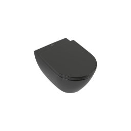 Villeroy & Boch 5614R0R7 - Vas WC suspendat SUBWAY ceramică/negru
